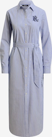 Robe-chemise Lauren Ralph Lauren en bleu : devant