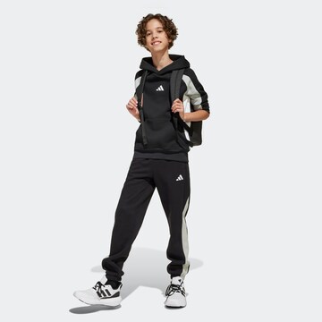 Effilé Pantalon de sport 'Essentials' ADIDAS SPORTSWEAR en noir