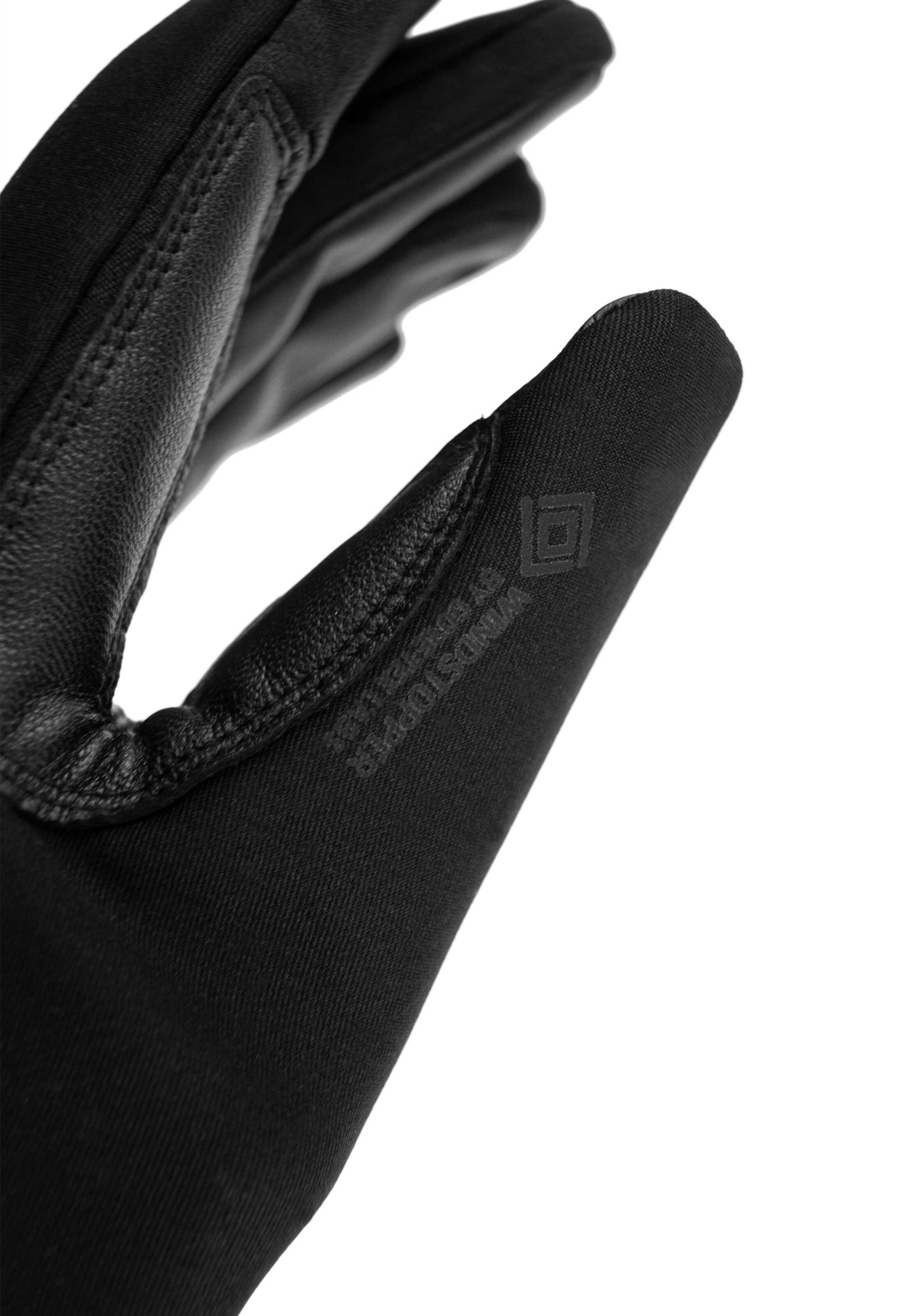 REUSCH Vingerhandschoenen 'Catalyst WINDSTOPPER® TOUCH-TEC™' in Zwart