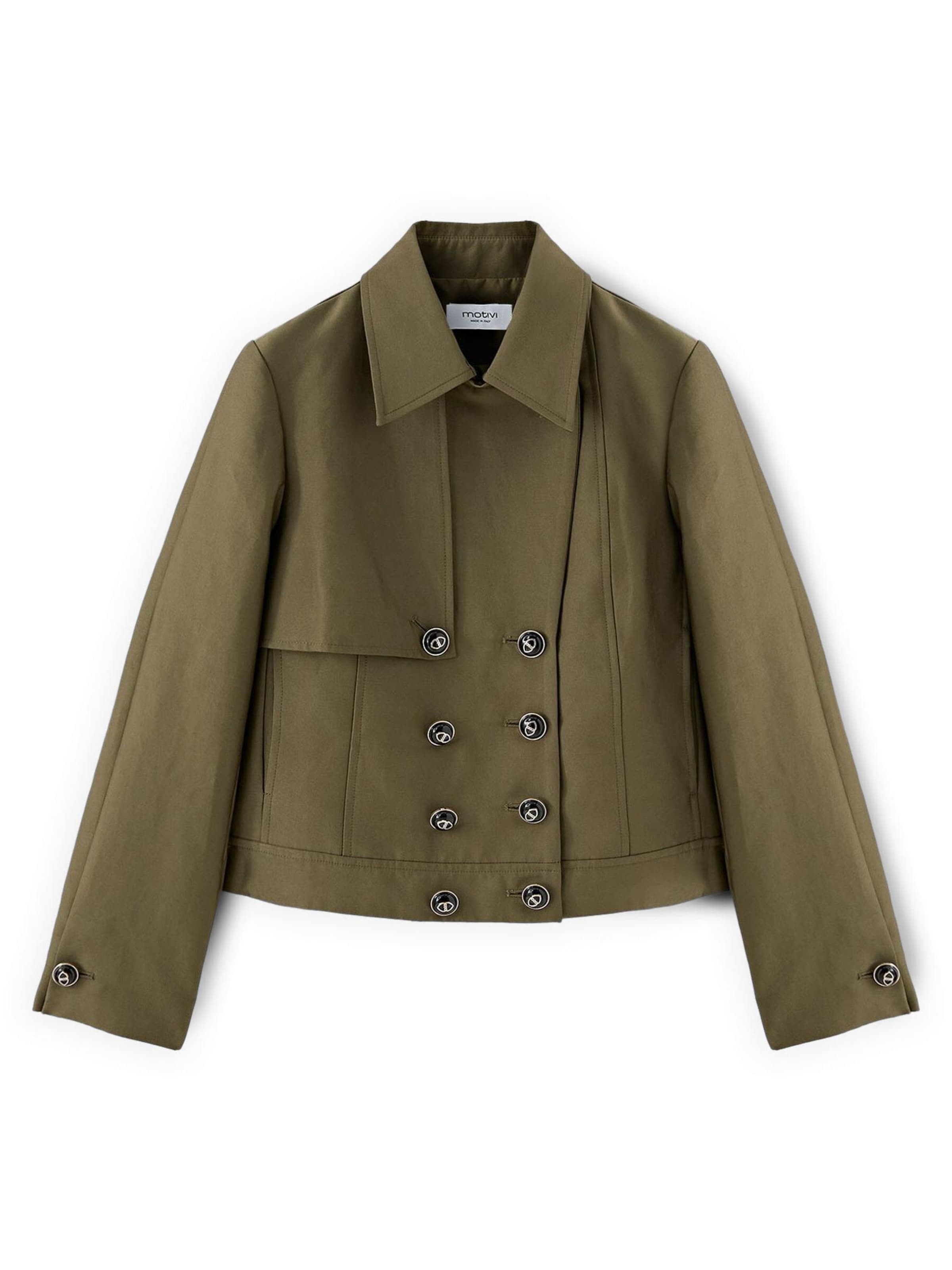 Cappotto invernale di MOTIVI in verde: frontale