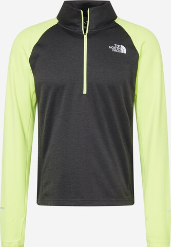 THE NORTH FACE Sporttrui in Geel: voorkant