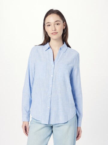 TOM TAILOR Blouse in Blue: front