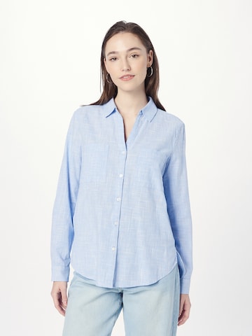 TOM TAILOR Blouse in Blauw: voorkant