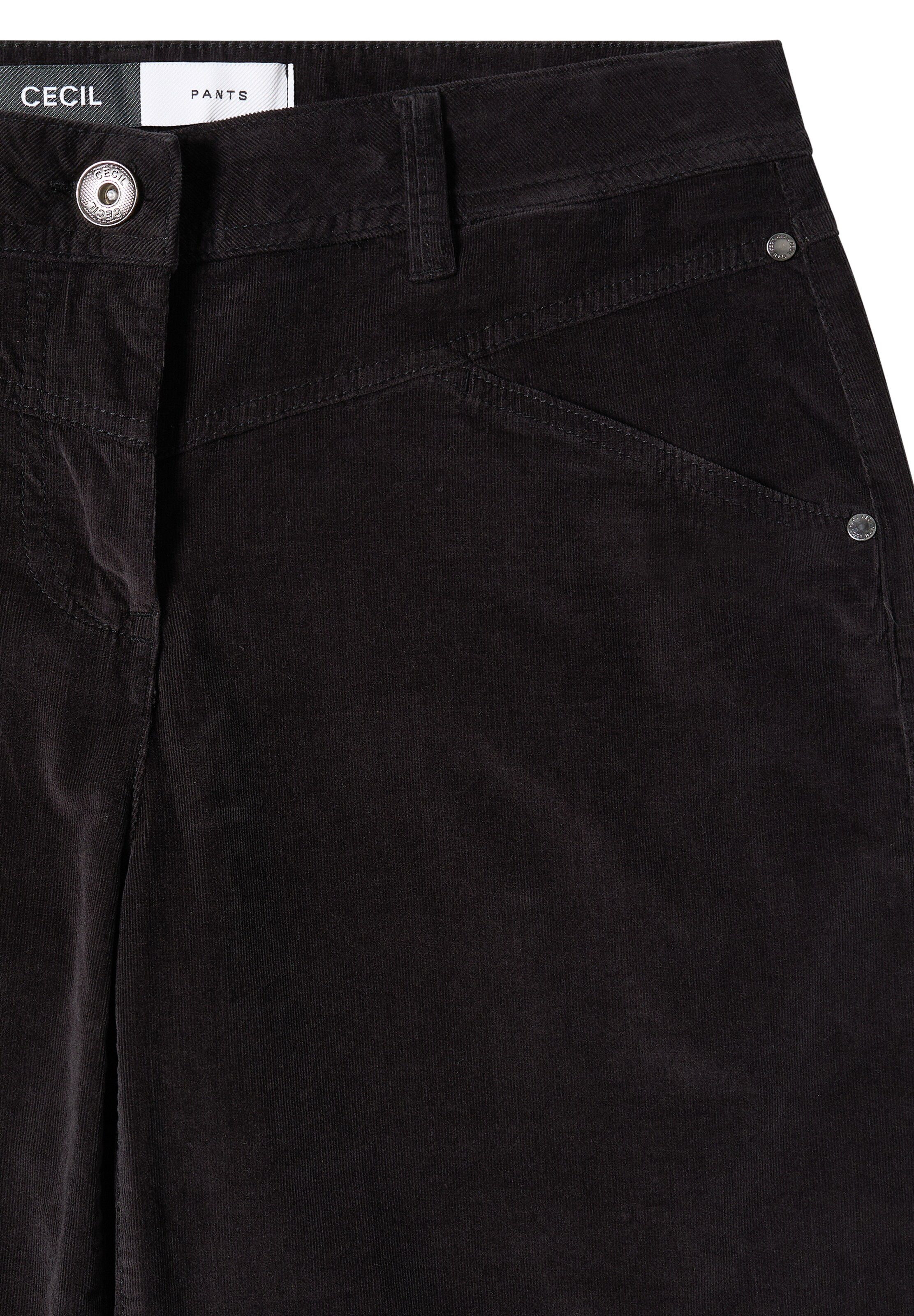 CECIL Wide Leg Hose in Grau