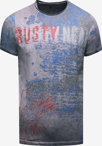 Rusty Neal T-Shirt in Grau: Vorderseite
