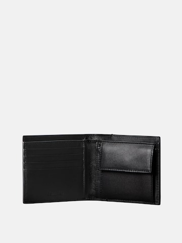 Calvin Klein Portemonnee 'CALVIN KLEIN REFINED EMBLEM MIX BILLFOLD Portafoglio' in Zwart