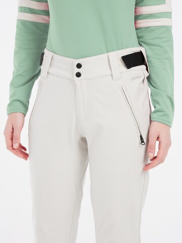 PROTEST Slim fit Workout Pants 'PRTRELOLE' in White