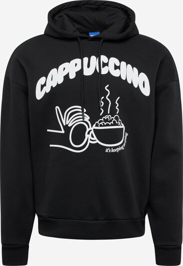 JACK & JONES Bluzka sportowa 'CAPPA' w kolorze czarny / białym, Podgląd produktu