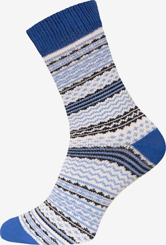 HomeOfSocks Socks 'HOS905' in Blue: front
