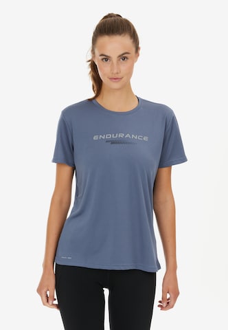 ENDURANCE Functioneel shirt 'Keiling' in Blauw: voorkant
