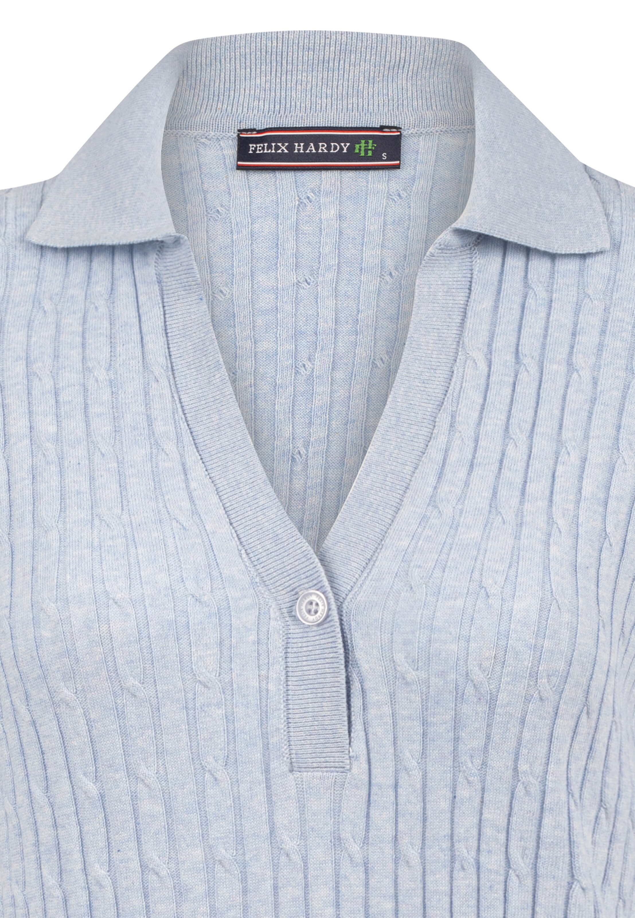 Felix Hardy Stickad klänning i blå