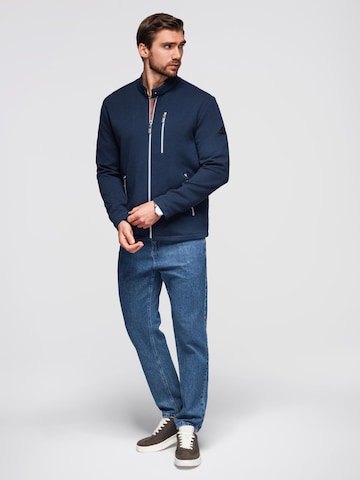 Ombre Tussenjas in Blauw