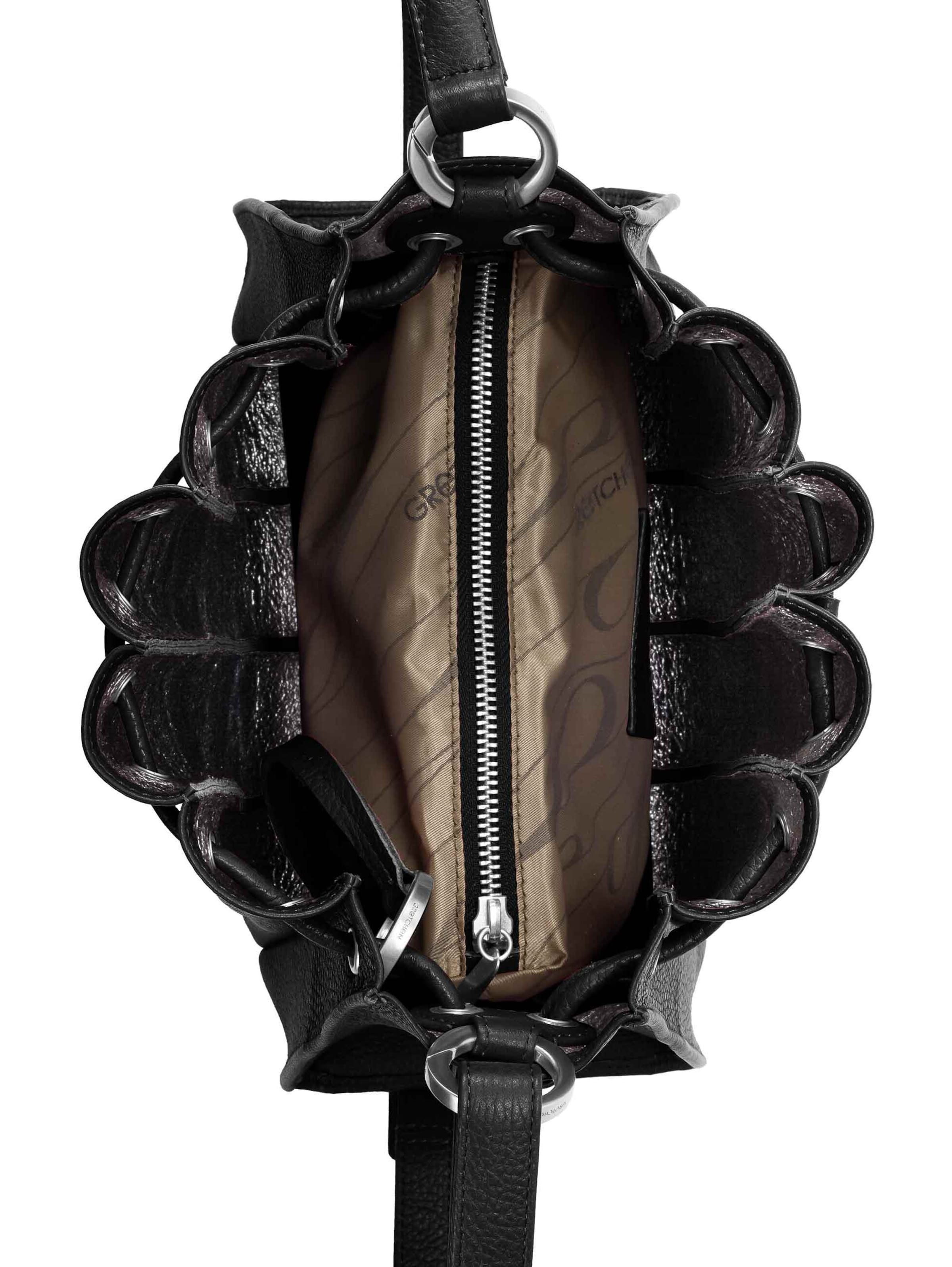 Gretchen Pouch 'Fan' in Black