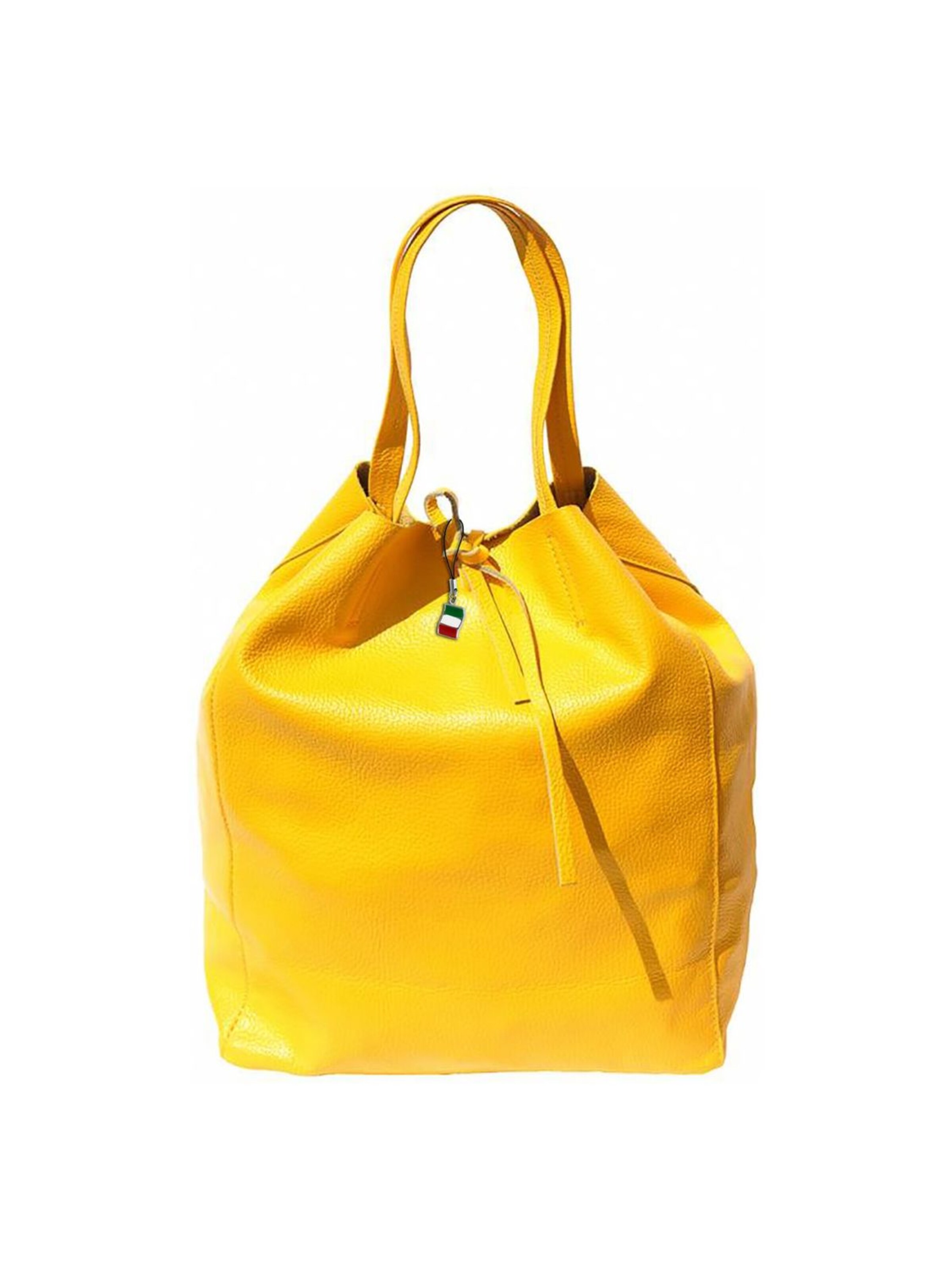 Florence Shoulder Bag in Yellow