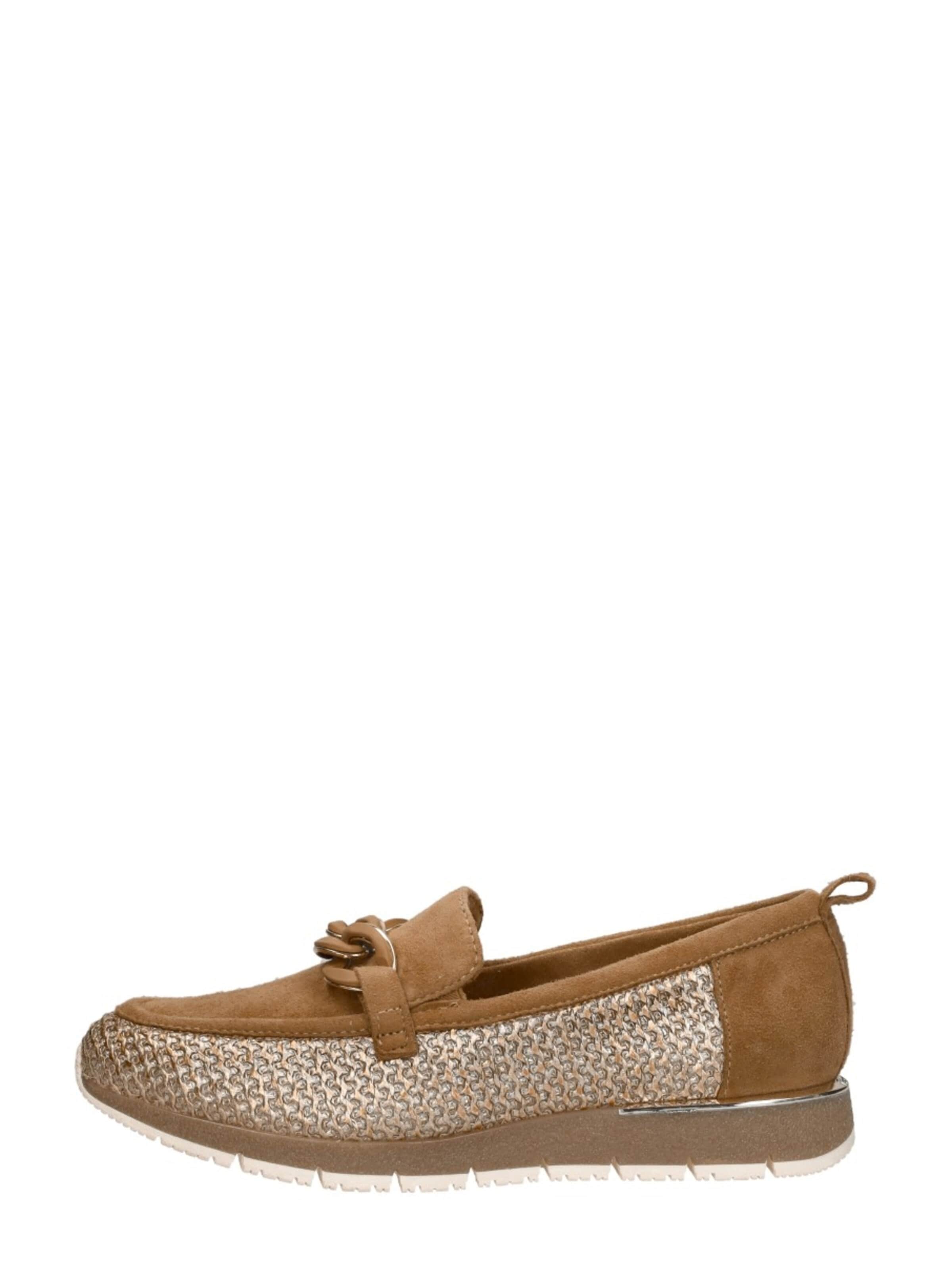 Chaussure basse 'Sportief' Tamaris en marron : devant