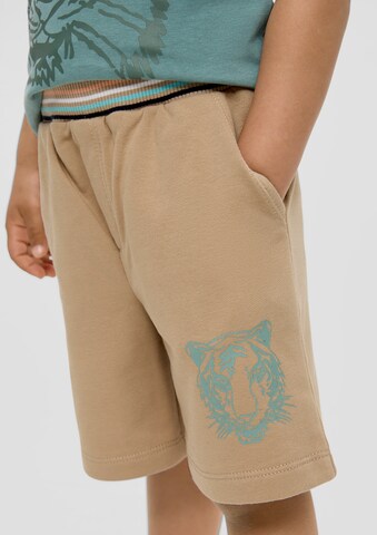 s.Oliver Regular Pants in Beige