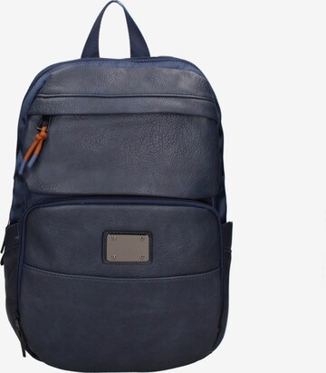 Zaino di Coveri Collection in blu: frontale