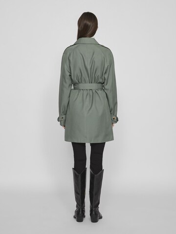 VILA Between-Seasons Coat in Green