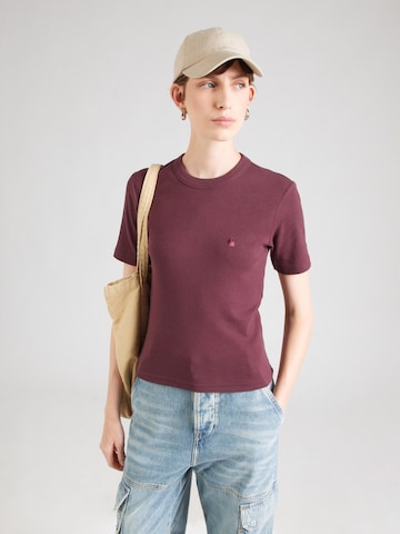 Tricou 'Philipa' de la Carhartt WIP pe roșu: față