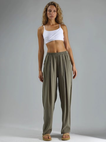 Barrel Pantalon Busem en vert