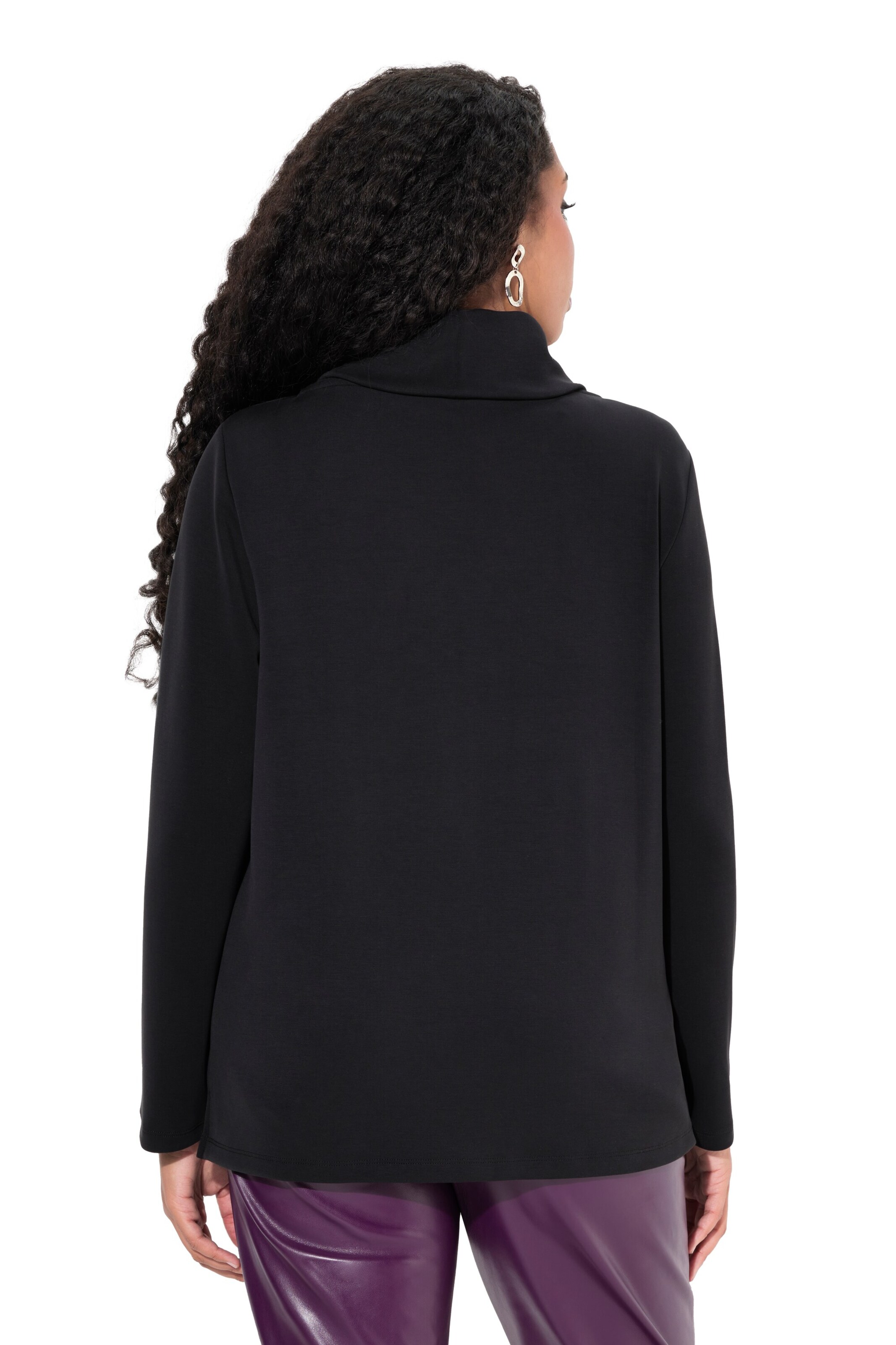 Ulla Popken Sweatshirt in Black