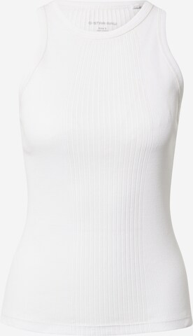 G-Star RAW Top in White: front