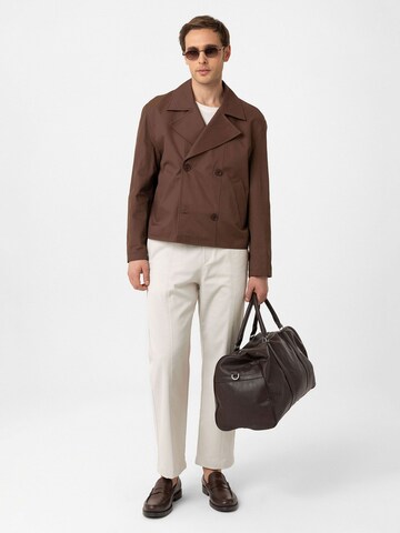 Veste mi-saison Antioch en marron