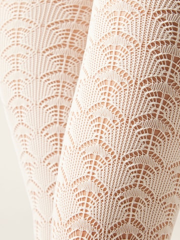 CALZEDONIA Tights in White