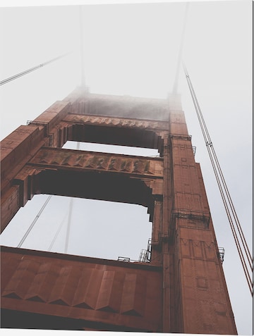 Liv Corday Bilder 'Golden Gate Bridge' in Grau: predná strana