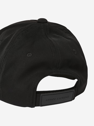 ARMANI EXCHANGE Baseball Cap in Schwarz