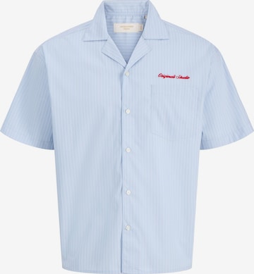 JACK & JONES Comfort Fit Hemd in Blau: Vorderseite