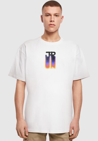 Just Rhyse Shirt 'OnFire' in Wit: voorkant