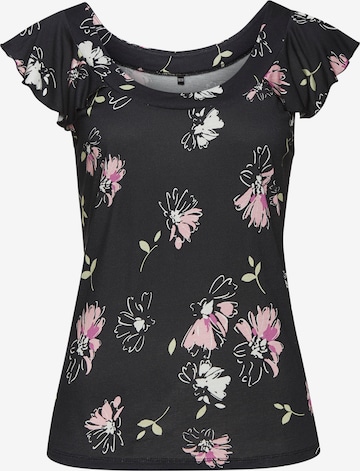 VIVANCE Shirt in Black: front