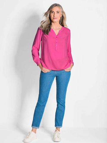 Goldner Blouse in Roze