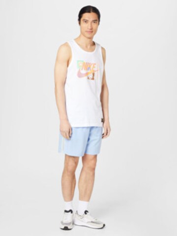 Nike Sportswear Klasický střih Tričko 'FESTIVAL' – bílá