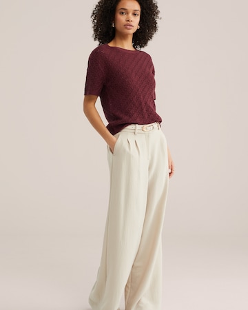 Pulover de la WE Fashion pe roșu