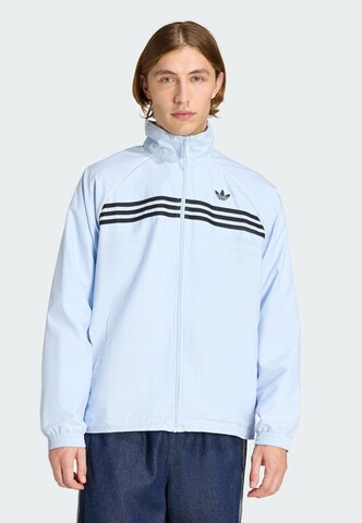 ADIDAS ORIGINALS Jacke 'Chest' in Blau: Vorderseite