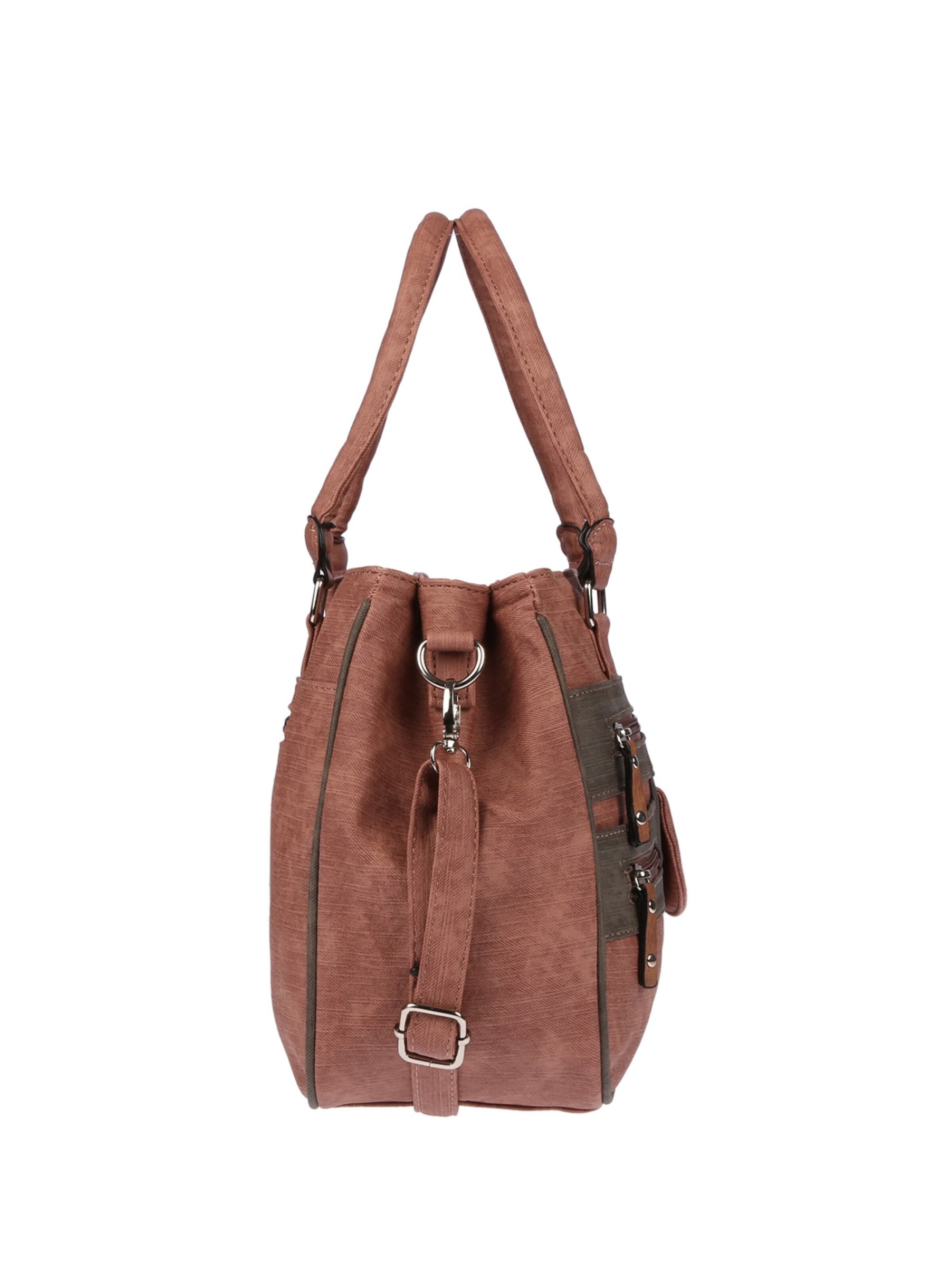 Christian Wippermann Handtasche 'Große Damen Tasche Umhängetasche Schultertasche'‌‌‌‌ in Pink