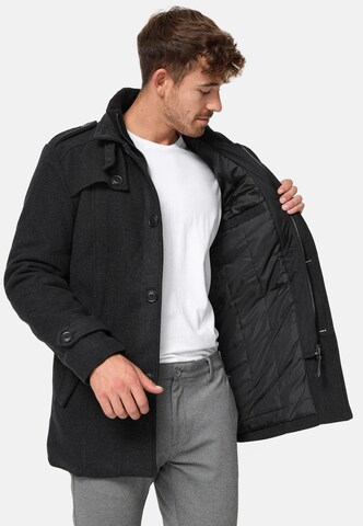 INDICODE JEANS Tussenjas 'Brandon' in Zwart