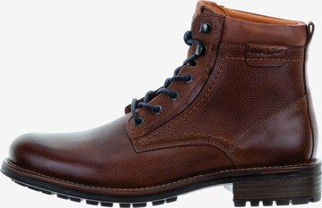 Van Lier Boots 'Fritz' in Brown: front