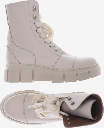 Alohas Dress Boots in 41 in White: front