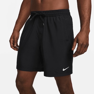 NIKE Regular Workout Pants in Black