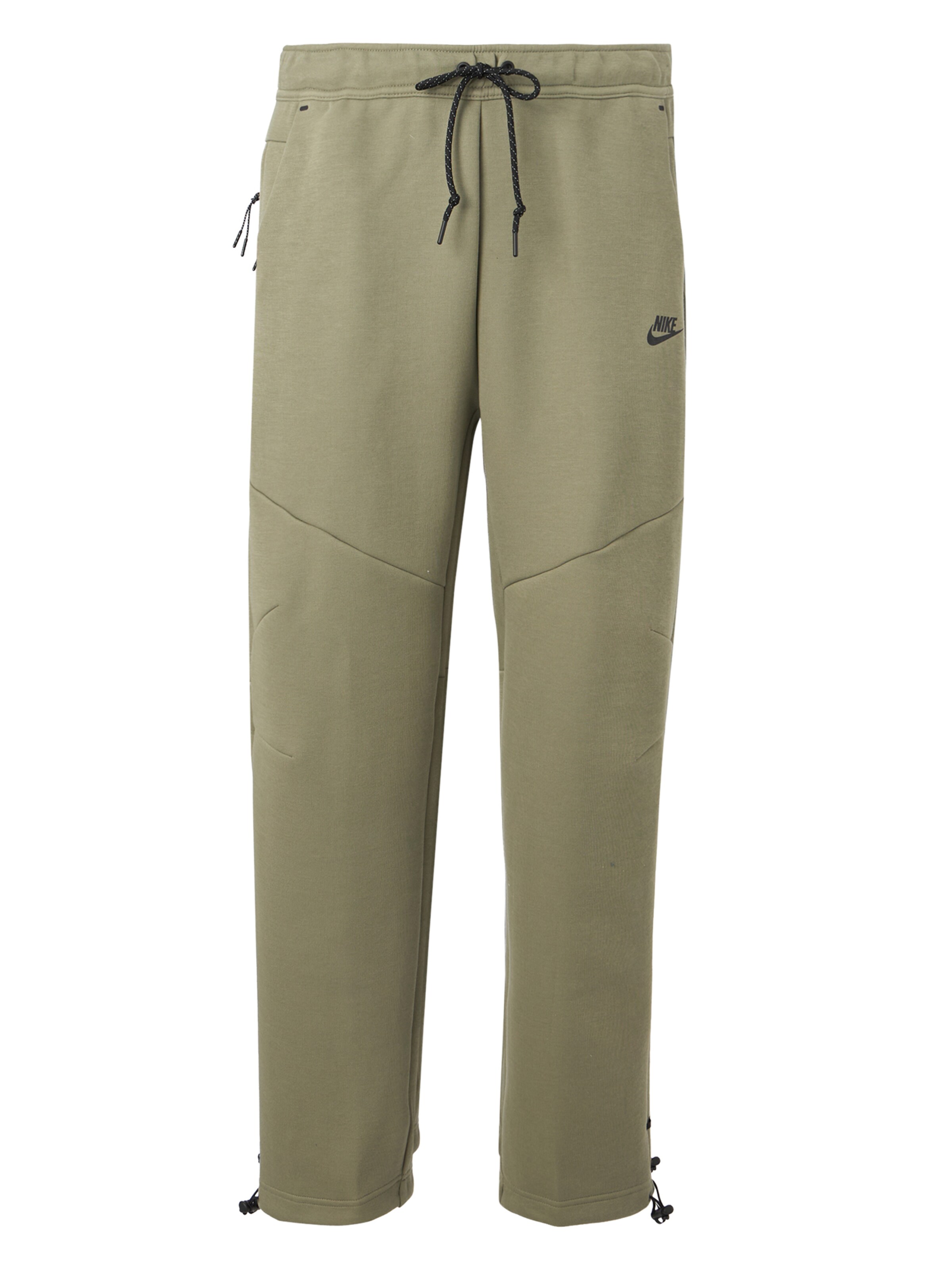 Nike Sportswear Pants 'TECH FLC' in Green: front