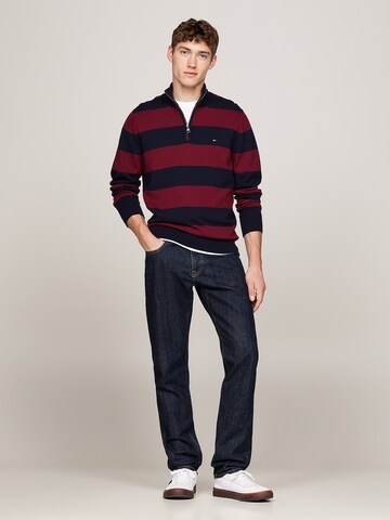 TOMMY HILFIGER Pullover in Rot