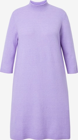 Ulla Popken Kleid in Lila: Vorderseite
