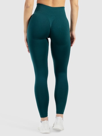 Coupe slim Leggings Smilodox en vert