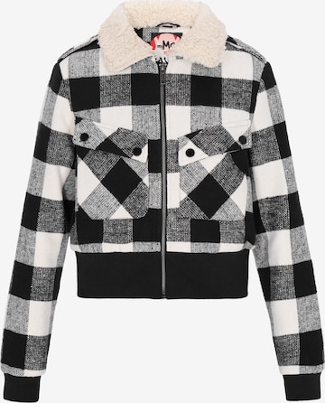 myMo ROCKS Демисезонная куртка в Черный: спереди