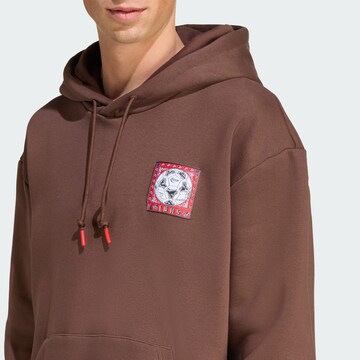 Felpa di ADIDAS ORIGINALS in marrone