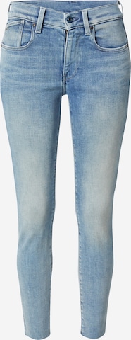 G-Star RAW Slimfit Jeans 'Lhana' in Blauw: voorkant