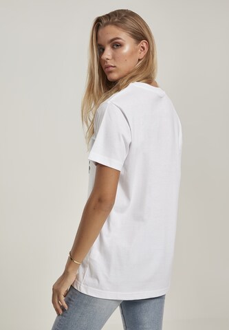 T-shirt 'Sofa Cat' Merchcode en blanc